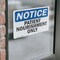 Signmission Patient Nourishment Only, 10 in W x Rectangle, Vinyl Decal OS-2PACK-NS-D-710-L-17146 - alternate 5